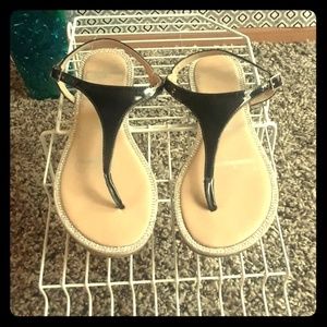 Elle Rhinestone embellished sandal